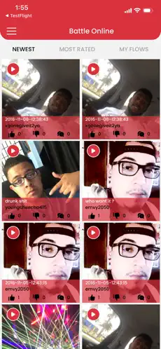 Battle Rap Live App - Dedicated Developer - Screen 3